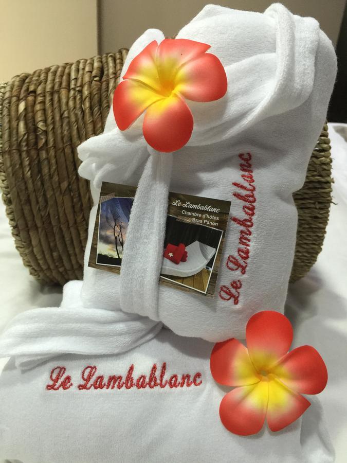 Le Lambablanc Bed and Breakfast Bras-Panon Esterno foto