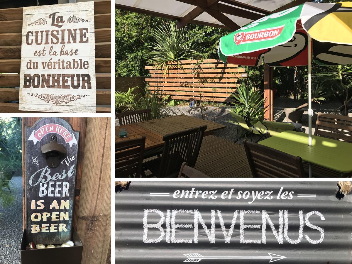 Le Lambablanc Bed and Breakfast Bras-Panon Esterno foto