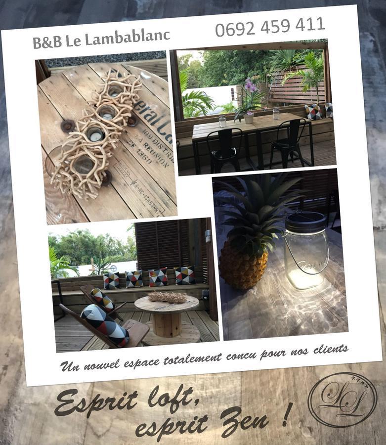 Le Lambablanc Bed and Breakfast Bras-Panon Esterno foto